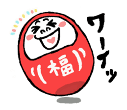 Japanese DARUMA sticker #2561864