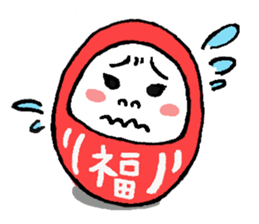 Japanese DARUMA sticker #2561869