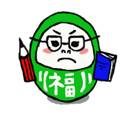 Japanese DARUMA sticker #2561877