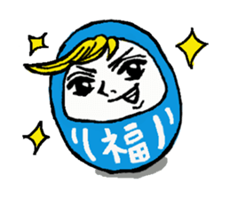 Japanese DARUMA sticker #2561878