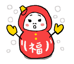 Japanese DARUMA sticker #2561881