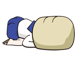 Komuso Schoolgirl sticker #2562366