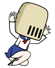 Komuso Schoolgirl sticker #2562367