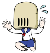 Komuso Schoolgirl sticker #2562369