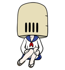 Komuso Schoolgirl sticker #2562370