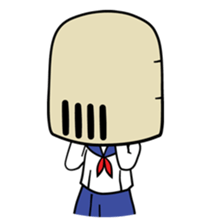 Komuso Schoolgirl sticker #2562371