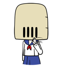 Komuso Schoolgirl sticker #2562373