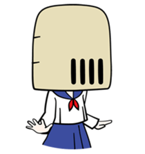 Komuso Schoolgirl sticker #2562374
