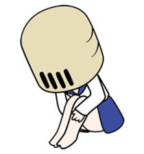 Komuso Schoolgirl sticker #2562376