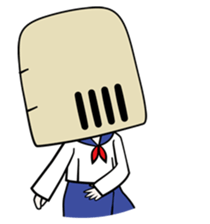Komuso Schoolgirl sticker #2562377