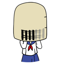 Komuso Schoolgirl sticker #2562378