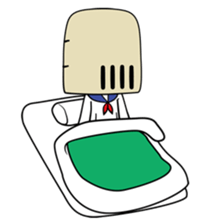 Komuso Schoolgirl sticker #2562380