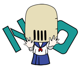 Komuso Schoolgirl sticker #2562383