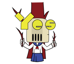 Komuso Schoolgirl sticker #2562384