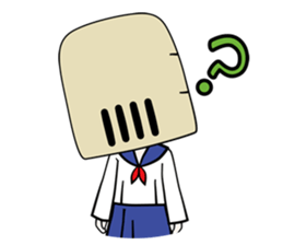 Komuso Schoolgirl sticker #2562386