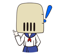 Komuso Schoolgirl sticker #2562387
