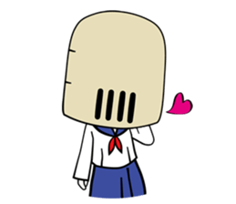 Komuso Schoolgirl sticker #2562388