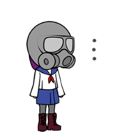 Komuso Schoolgirl sticker #2562393