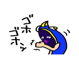 Mr.Fish man sticker #2563055