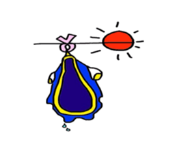 Mr.Fish man sticker #2563057