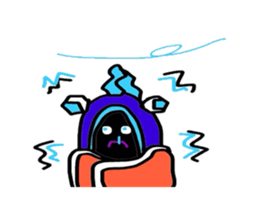 Mr.Fish man sticker #2563062