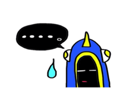 Mr.Fish man sticker #2563067