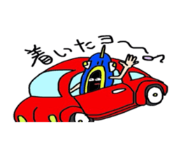 Mr.Fish man sticker #2563069
