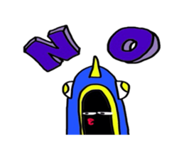 Mr.Fish man sticker #2563070