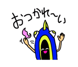 Mr.Fish man sticker #2563071