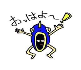 Mr.Fish man sticker #2563074
