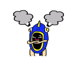 Mr.Fish man sticker #2563075