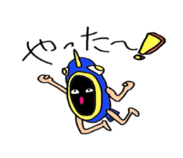 Mr.Fish man sticker #2563077