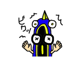 Mr.Fish man sticker #2563083