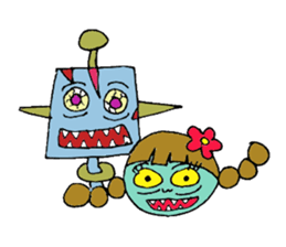 Zombee & Zombit sticker #2563767