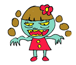 Zombee & Zombit sticker #2563782