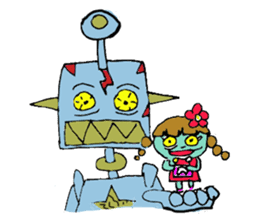 Zombee & Zombit sticker #2563784