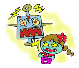 Zombee & Zombit sticker #2563786