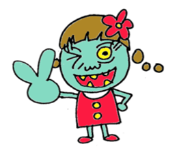 Zombee & Zombit sticker #2563789