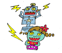 Zombee & Zombit sticker #2563791