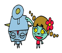 Zombee & Zombit sticker #2563794