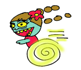 Zombee & Zombit sticker #2563799