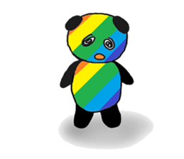 nRainbowpanda sticker #2564082