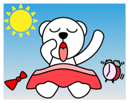 Pero-chan polar bear sticker #2564486