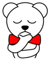 Pero-chan polar bear sticker #2564490