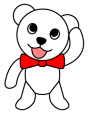 Pero-chan polar bear sticker #2564491