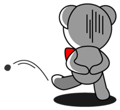 Pero-chan polar bear sticker #2564493