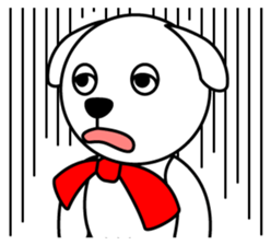 Pero-chan polar bear sticker #2564495