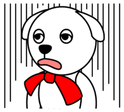 Pero-chan polar bear sticker #2564495