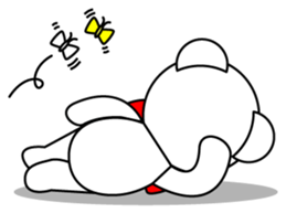 Pero-chan polar bear sticker #2564496