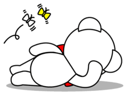 Pero-chan polar bear sticker #2564496